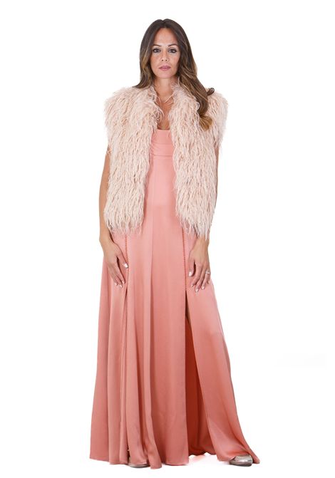 Abito sottoveste in raso ricamato FORTE FORTE | Abiti | 14067MYDRESS1511